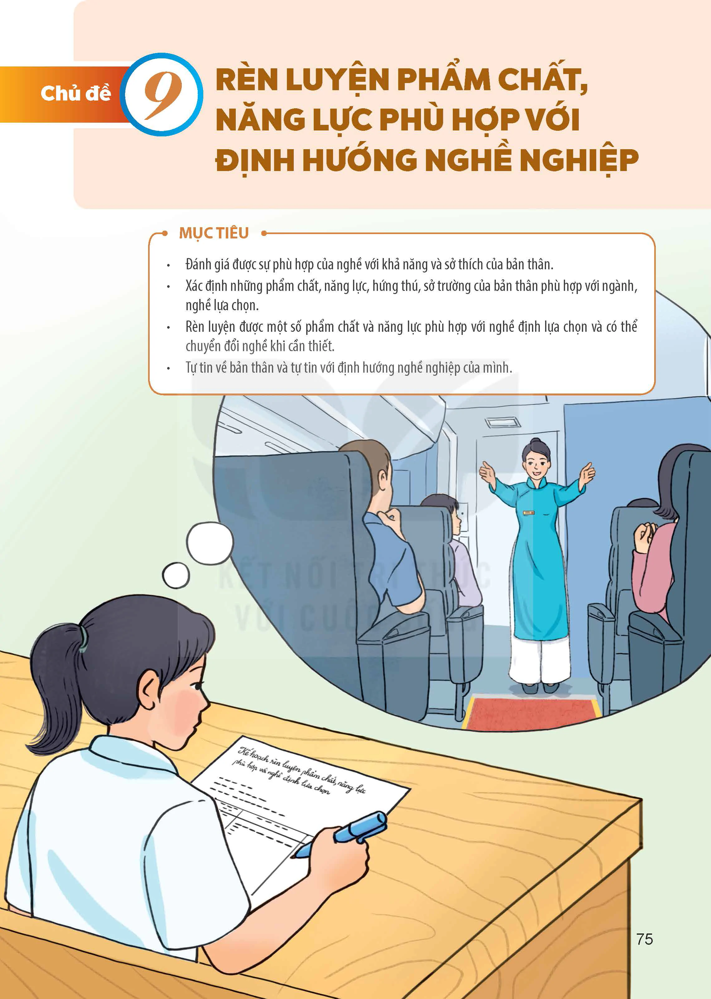 CHỦ ĐỀ 9. Rèn luyện phẩm chất, năng lực phù hợp với định hướng nghề nghiệp