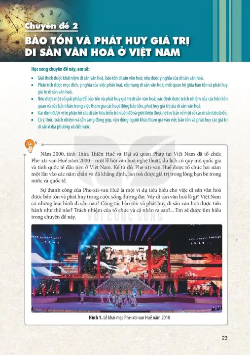Chuyên Đề 2: Bảo Tồn Và Phát Huy Giá Trị Di Sản Văn Hóa Ở Việt Nam