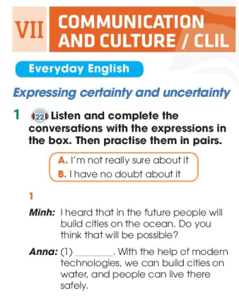 Communication and culture / clil