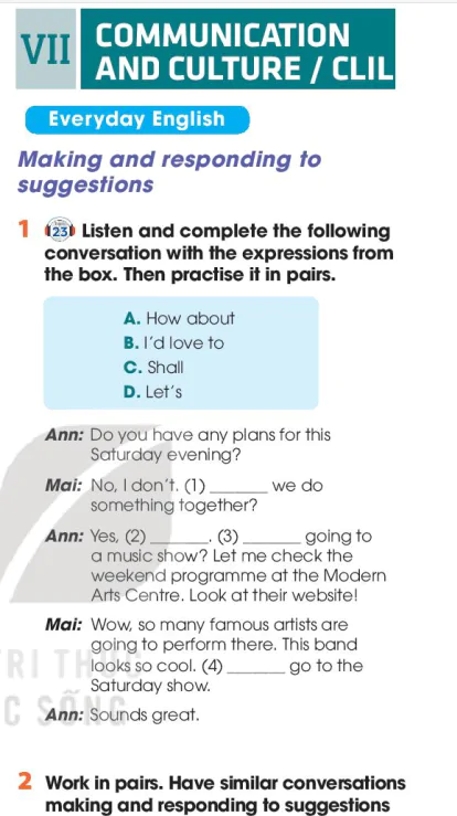 Communication and culture / clil