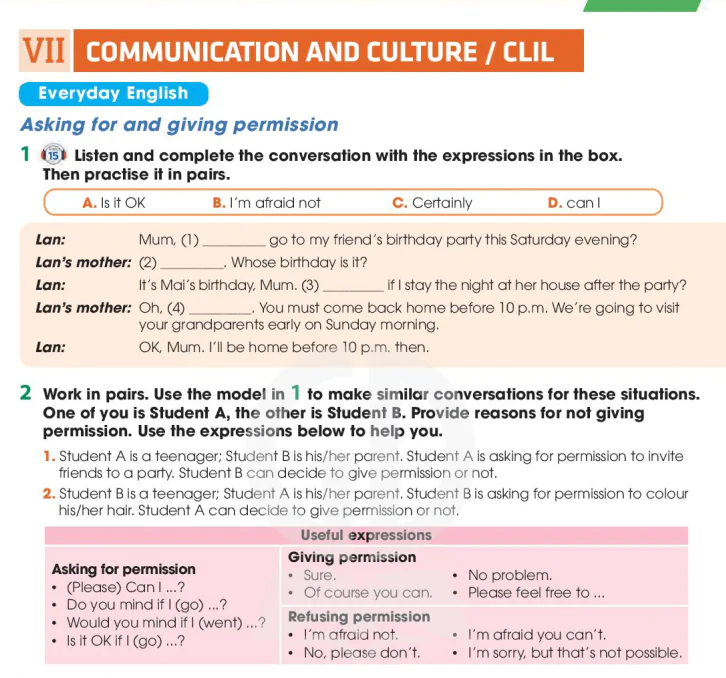 Communication and culture / clil
