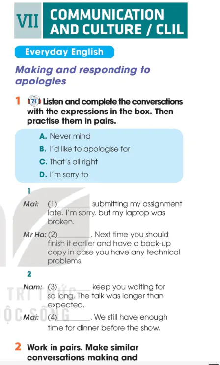 Communication and culture / clil