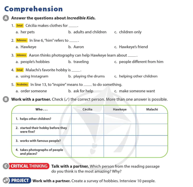 Comprehension