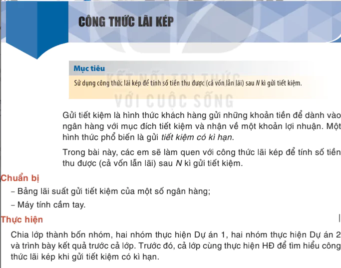Công thức lãi kép