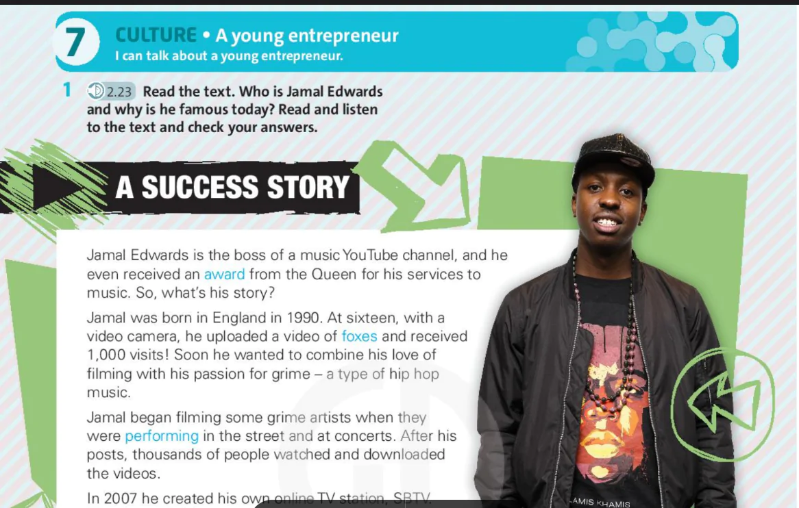 Culture: A young entrepreneur