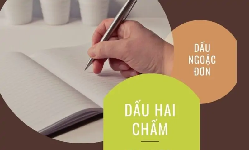 DẤU NGOẶC ĐƠN VÀ DẤU HAI CHẤM