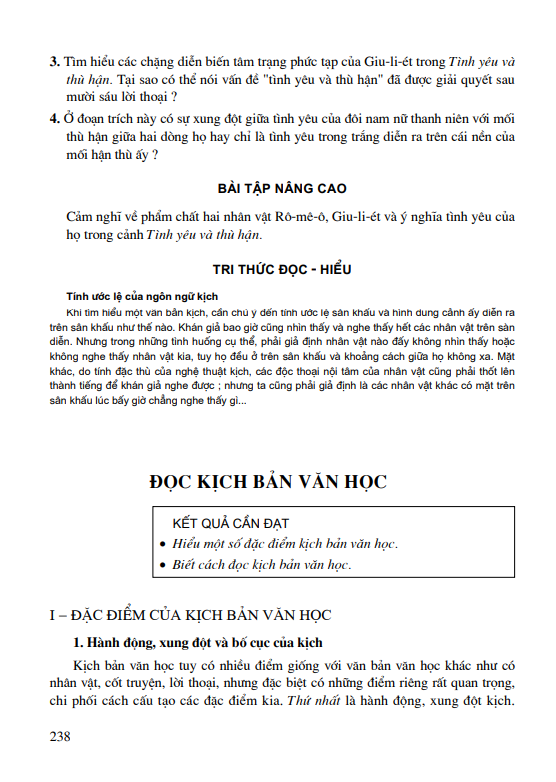 Đọc kịch bản văn học