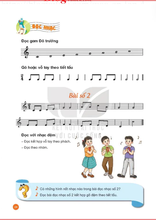 Đọc nhạc: Bài số 2