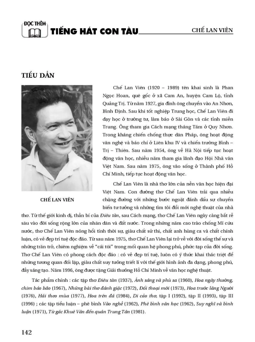 Đọc thêm: Tiếng Hát Con Tàu