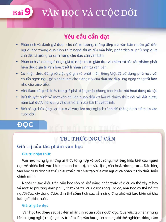 Đọc: Tri thức Ngữ Văn