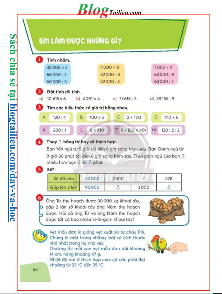 Em làm được những gì? (5)