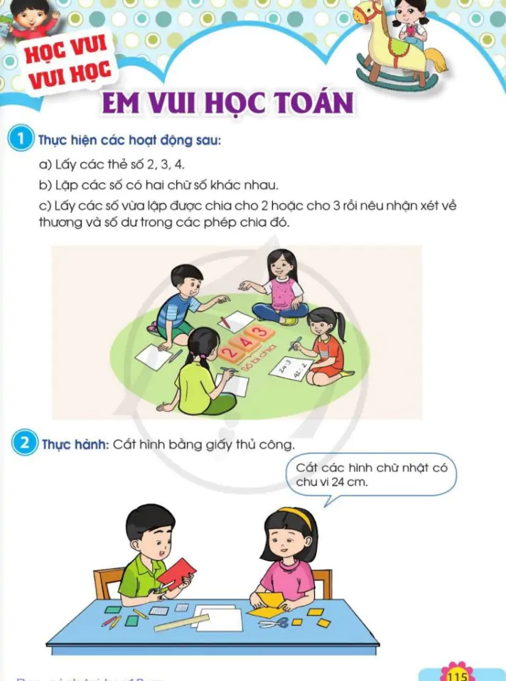 Em vui học toán