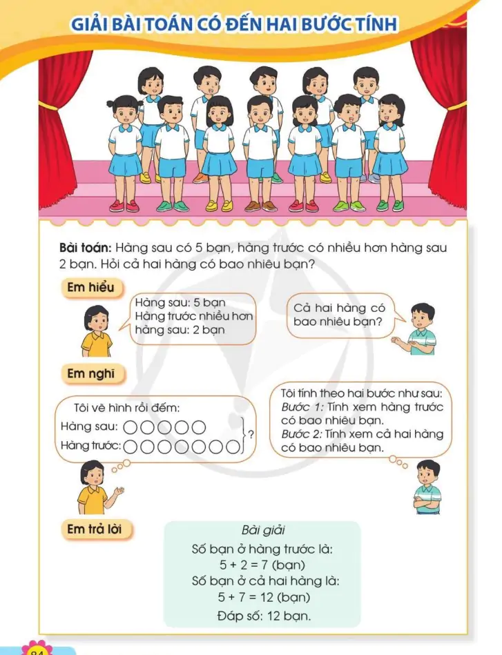 Giải bài toán có đến hai bước tính