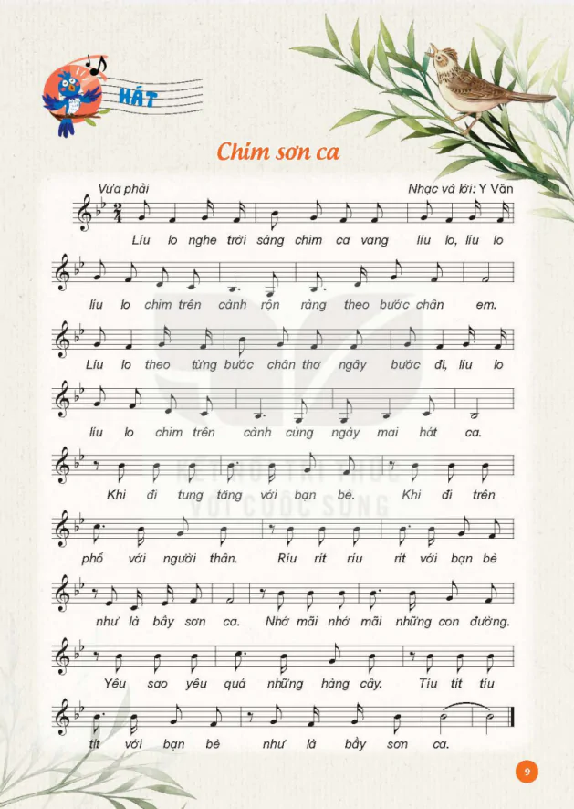Hát: Chim Sơn Ca