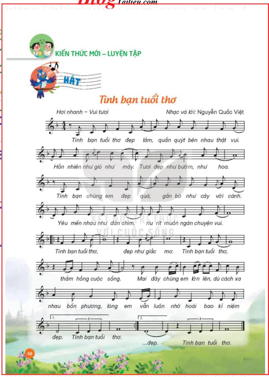HÁT: Tình bạn tuổi thơ