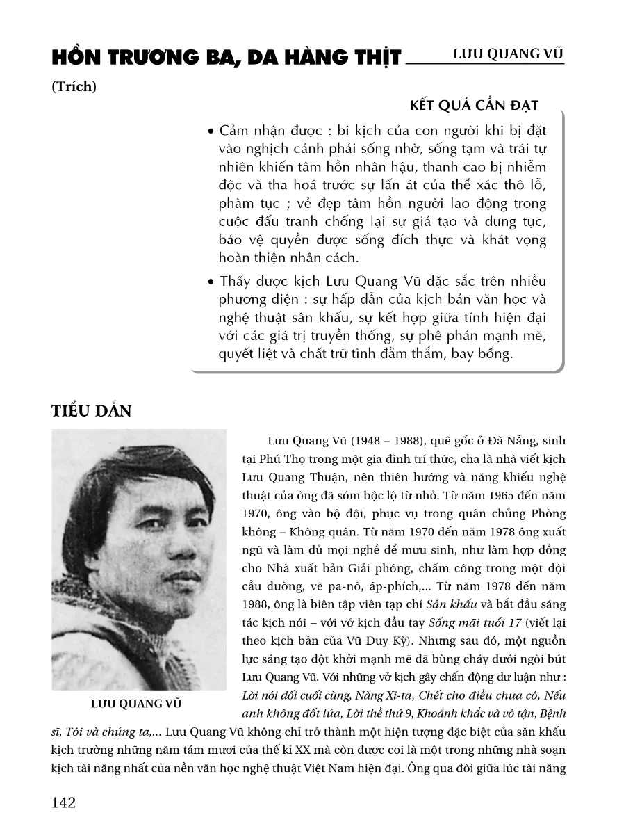 Hồn Trương Ba, Da Hàng Thịt (trích)