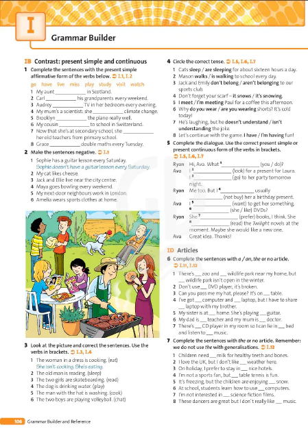 I. Grammar Builder