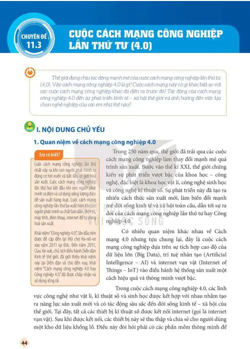 I: Nội Dung Chủ Yếu
