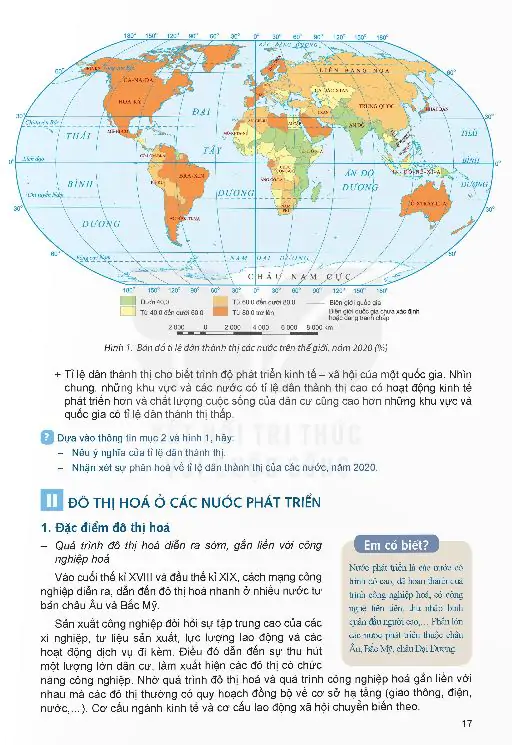 II: Đô Thị Hóa Ở Các Nước Phát Triển