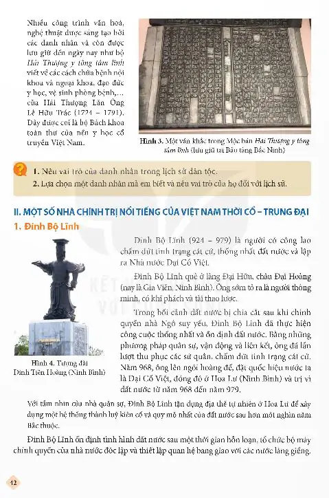 II: Một Số Nhà Chính Trị Nổi Tiếng Của Việt Nam Thời Cổ – Trung Đại