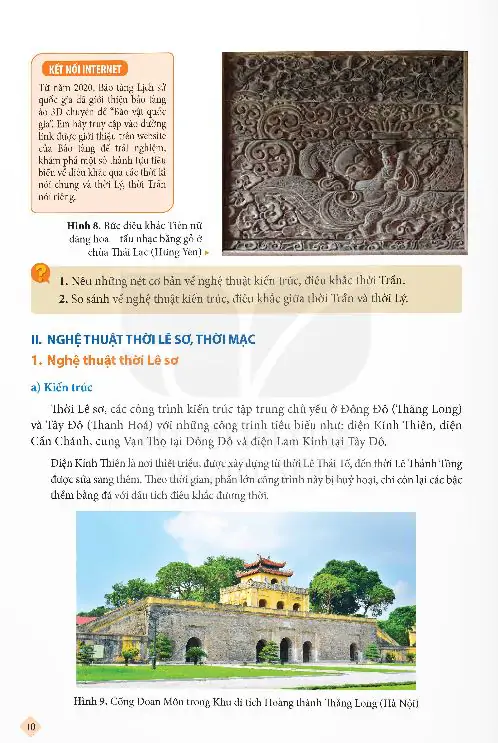 II: Nghệ Thuật Thời Lê Sơ, Thời Mạc