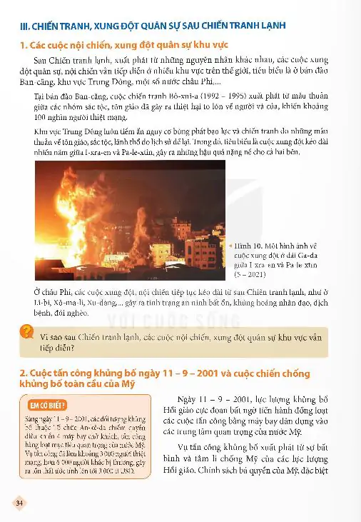 III: Chiến Tranh, Xung Đột Quân Sự Sau Chiến Tranh Lạnh