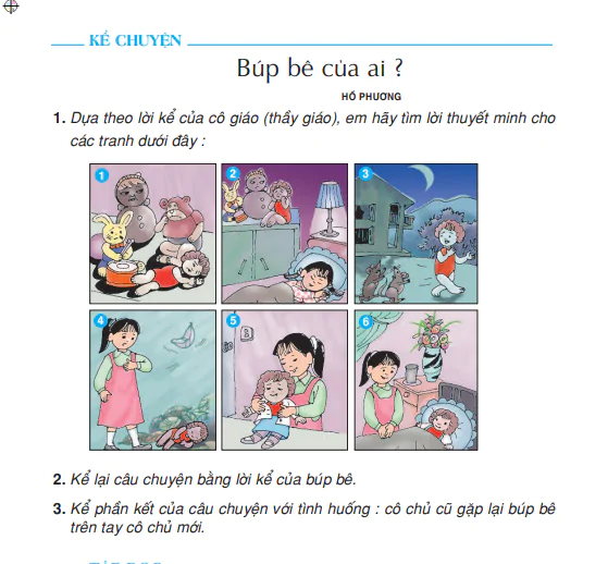 Kể chuyện: Búp bê của ai ?