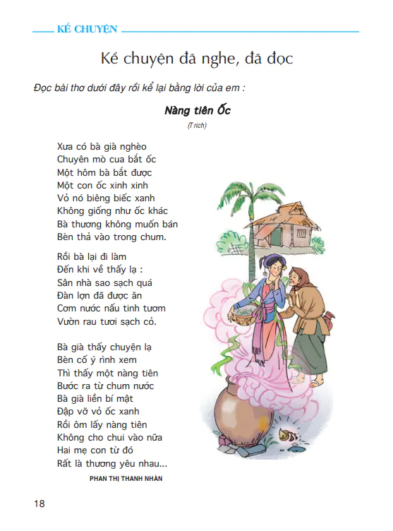 Kể chuyện: Kể chuyện đã nghe, đã đọc