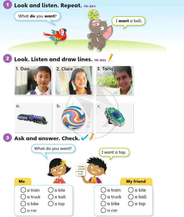 Language focus 1A