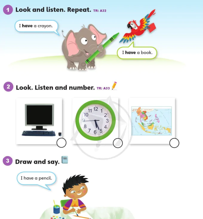 Language focus 1A