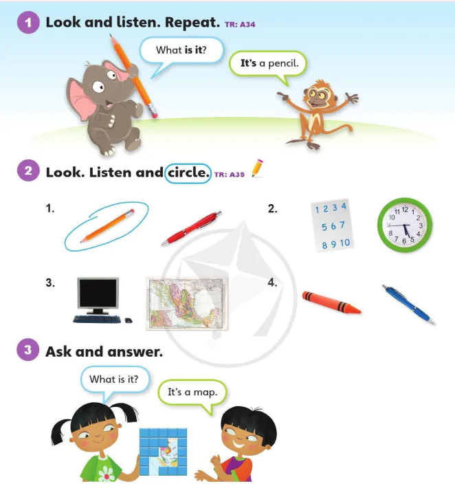 Language focus 1B