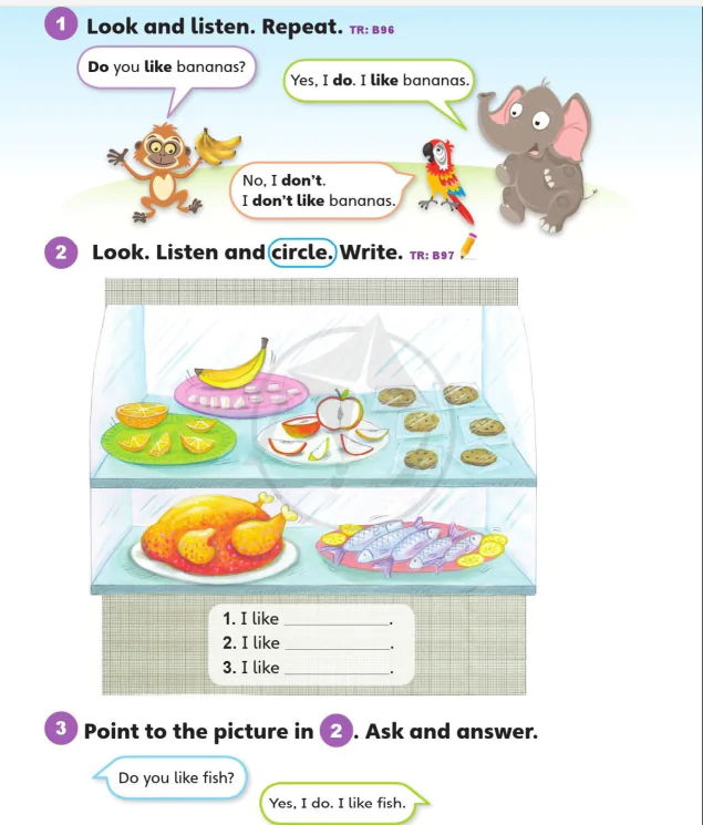 Language focus 1B