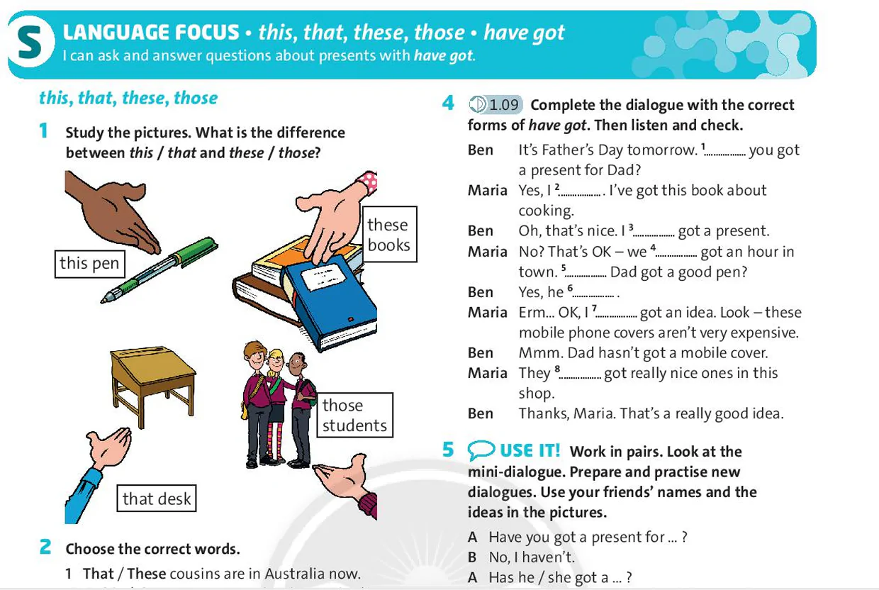 Language Focus (Page 11)
