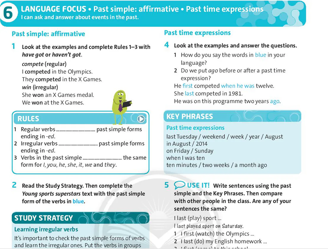 Language Focus (Page 77)