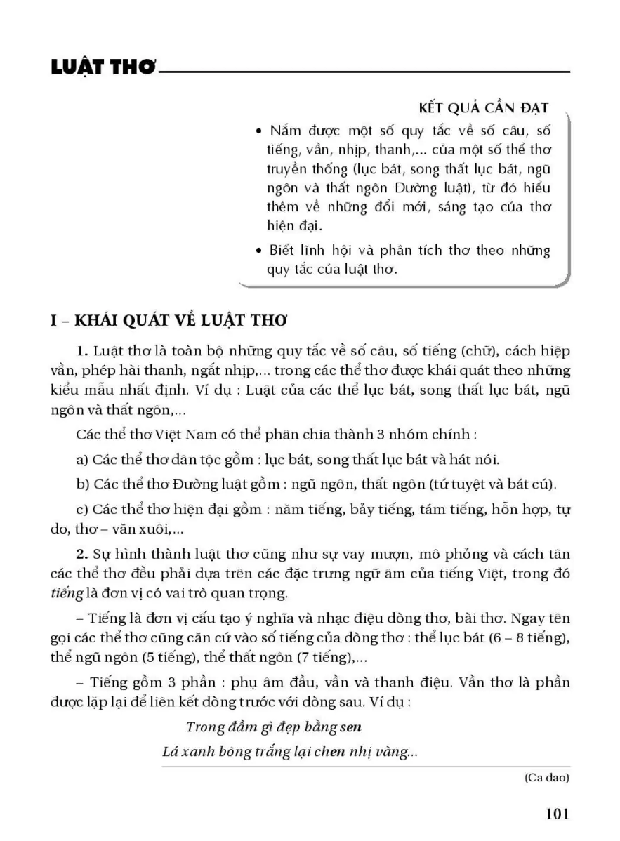 Luật Thơ