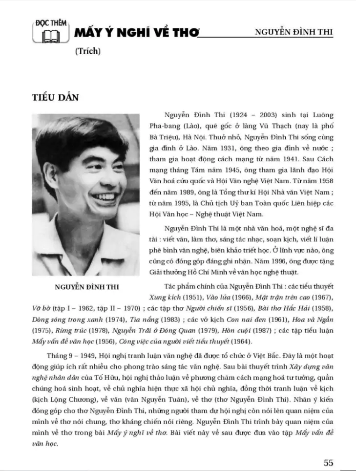 Đọc thêm: Mấy ý nghĩ về thơ (Trích)