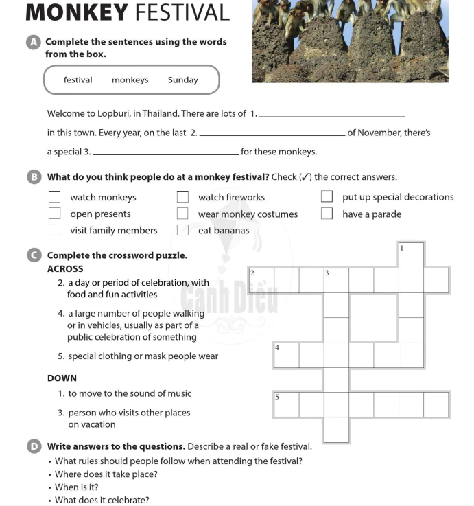 Monkey festival