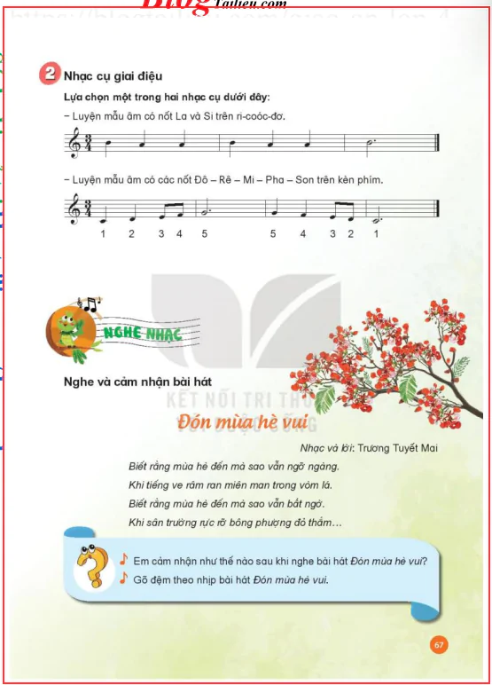 Nghe nhạc: Đón mùa hè vui