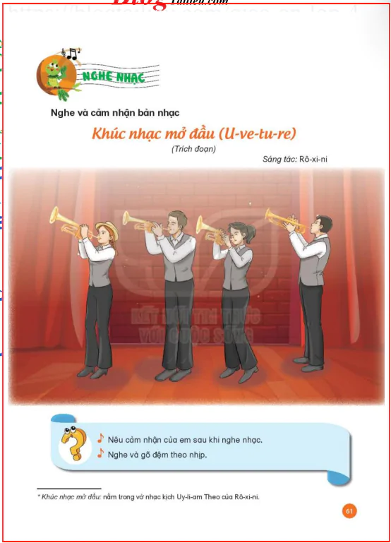 Nghe nhạc: Khúc nhạc mở đầu (U-ve-tu-re)