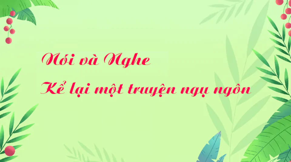 Nói và Nghe (trang 21)