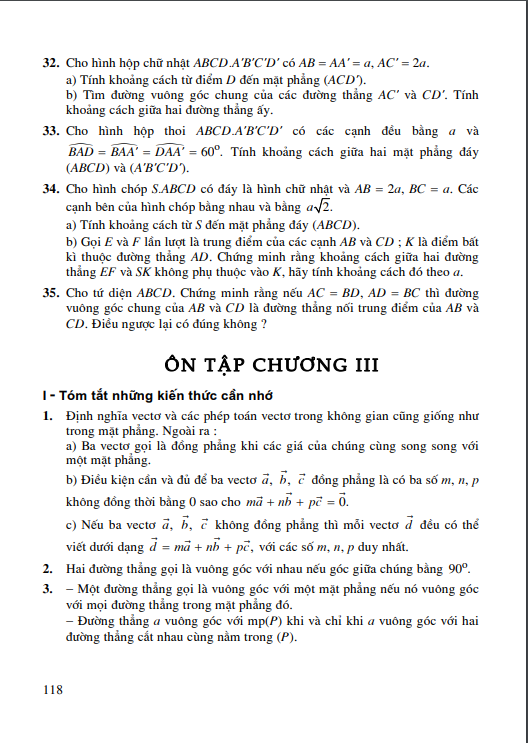 Ôn tập chương 3