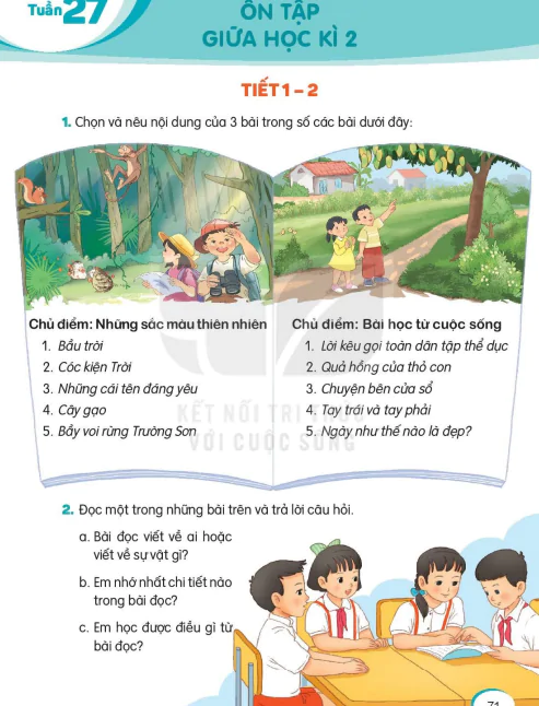 Ôn tập giữa học kì 2