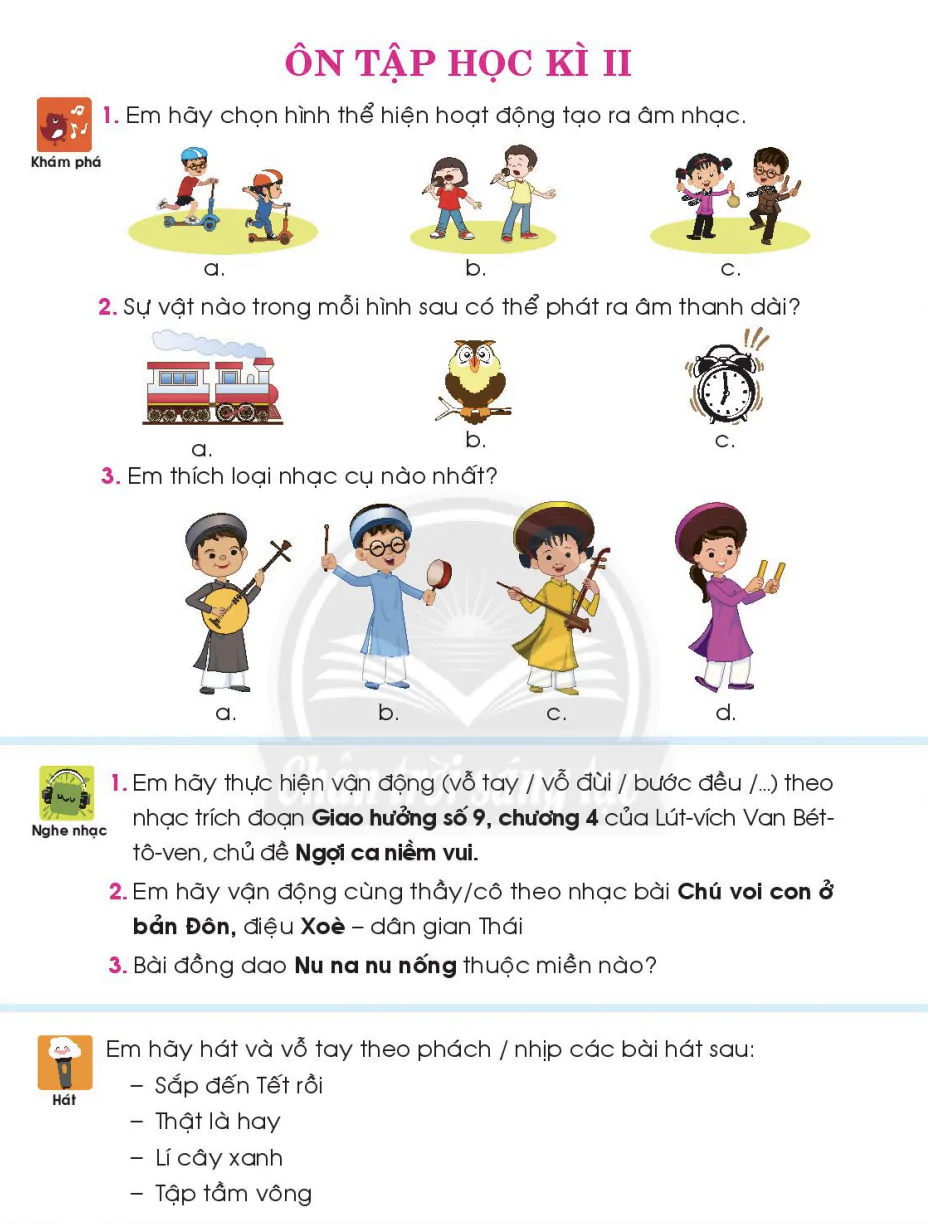 Ôn tập học kỳ II