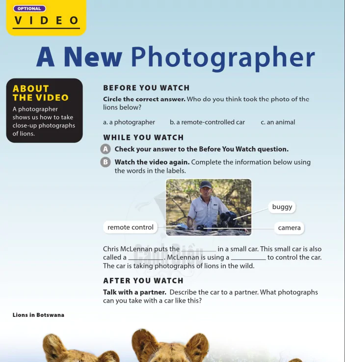 Optional video