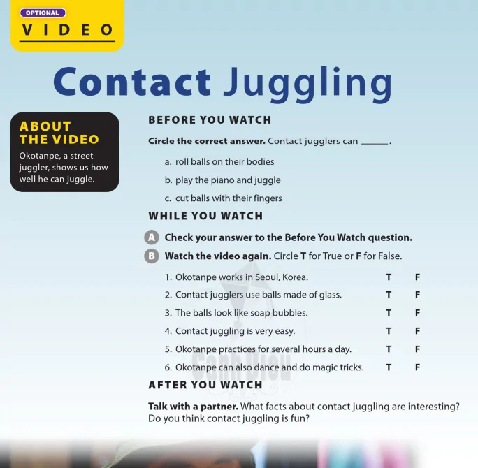 Optional video