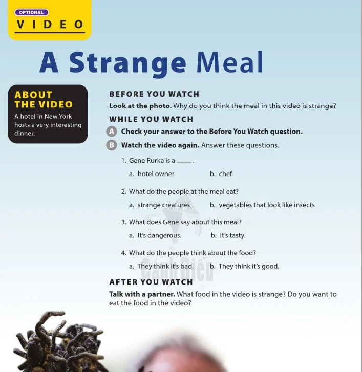 Optional video