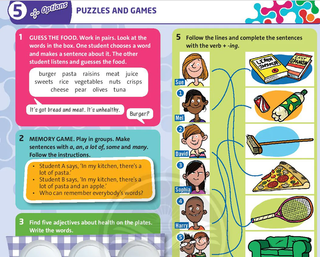 Options: Puzzles and games (Page 71)