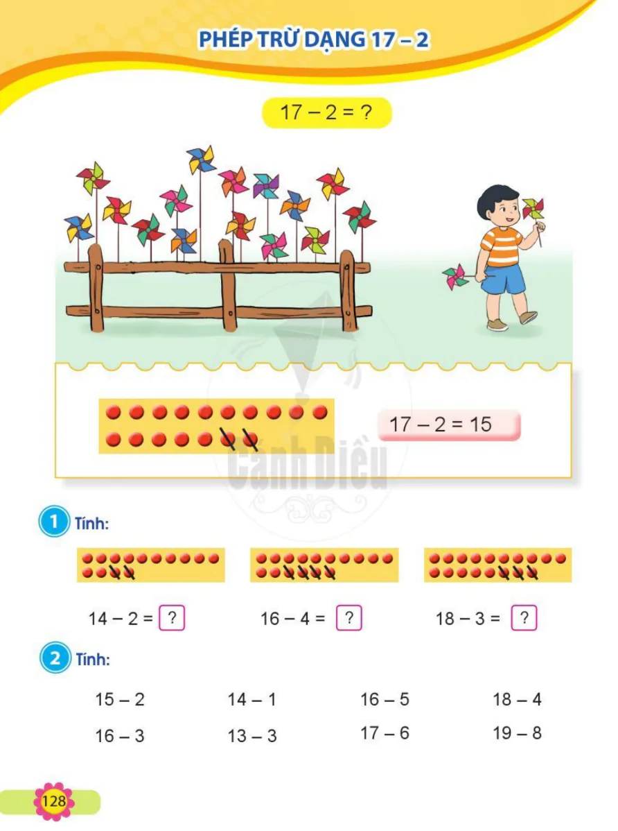 Phép Trừ Dạng 17 - 2
