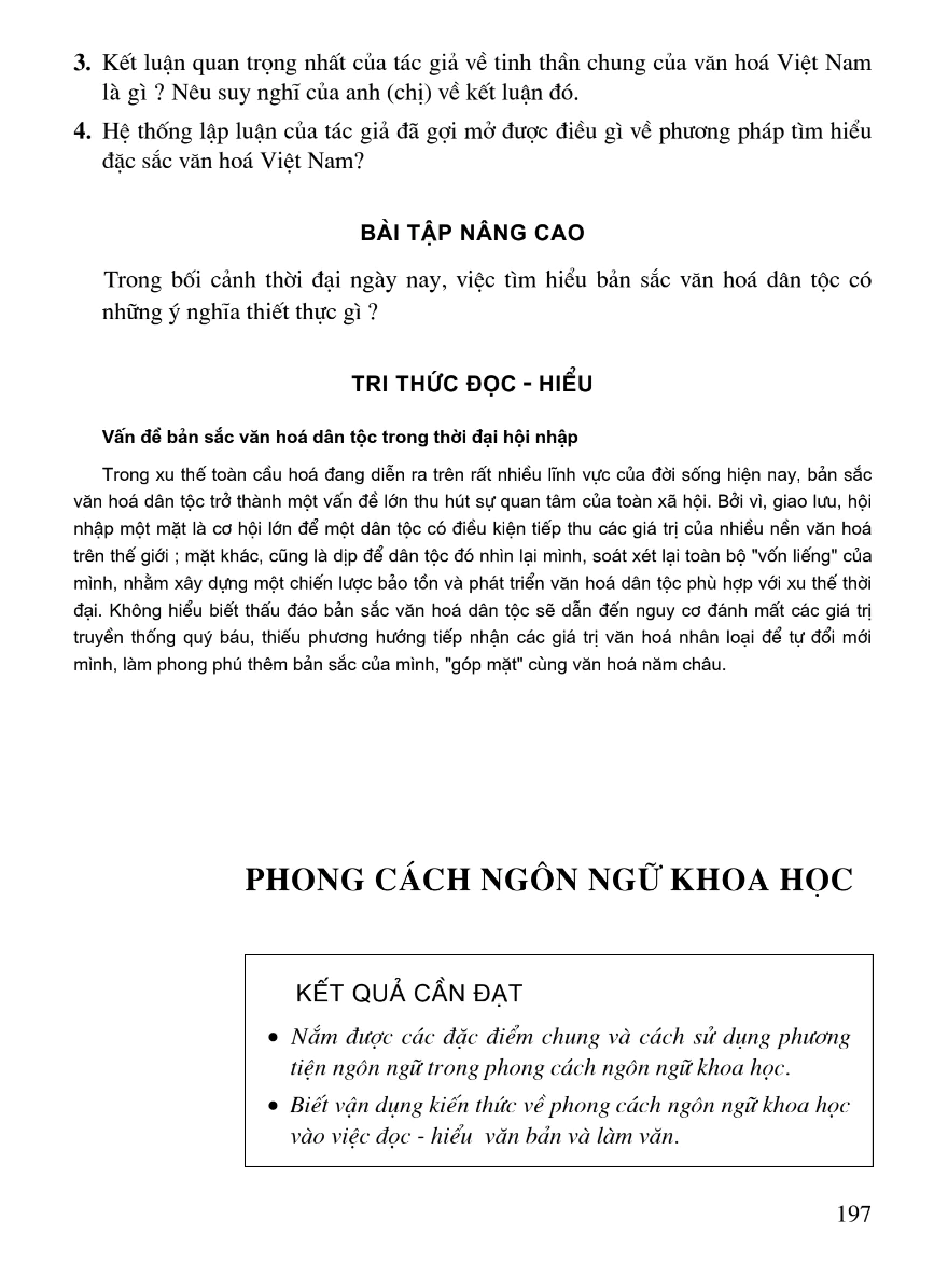 Phong Cách Ngôn Ngữ Khoa Học