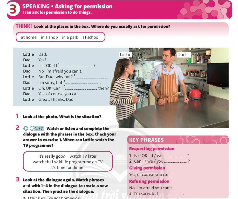 Speaking: Asking for permission
